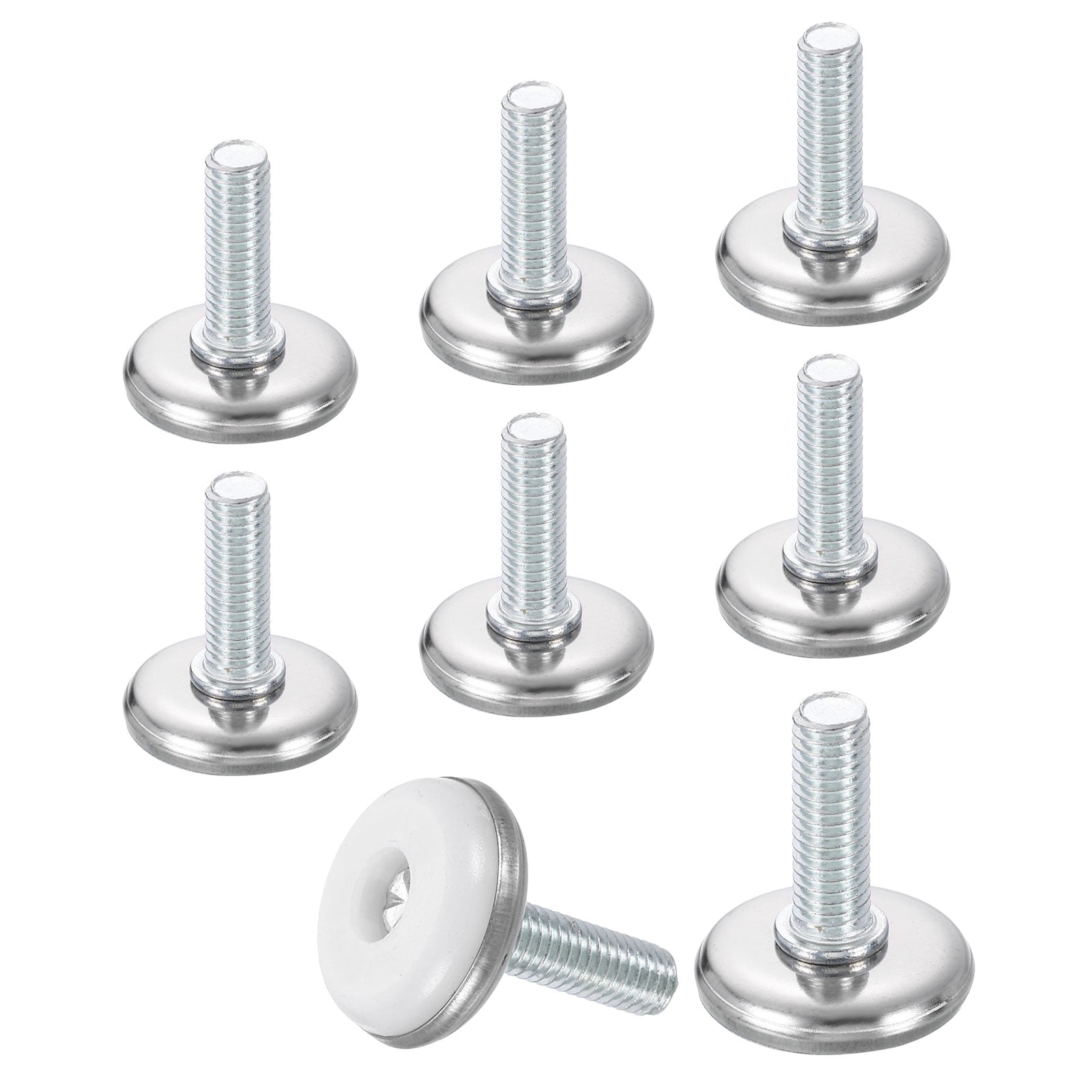 8Pack M8 Thread Furniture Feet Levelers, 28x24 Adjustable Leveling ...
