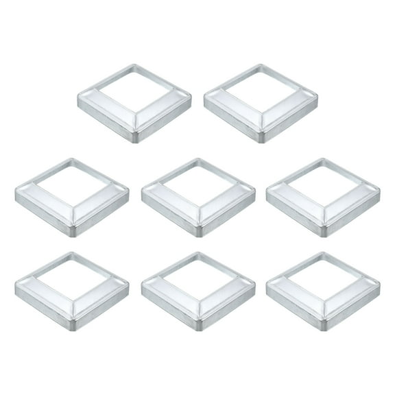 8Pack Post Base Cover, 6x6 Metal Integral Style Post Skirt Porch Column Wrap(4x4)