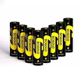 8Pack,Scigold Rechargeable Battery 3.6V Battery li-ion 21700