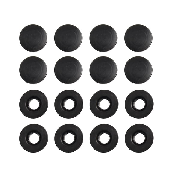 8Pair For Mercedes For Benz Auto Floor Mats Clips Retention Button Carpet Clamp Black Plastic Auto Fasteners Car Accessories