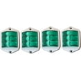 thumbnail image 1 of 8Pc Trailer RV Marker LED Light Clearance Light Green, 2x2 Inch LED Bubble 24V Side Marker Light for Trucks - Universal Side Marker Light, 1 of 5