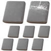 8Pcs 100% Waterproof Patio Stretch Sofa Cushion Covers, Outdoor Cushion Cover Replacements, Patio Furniture Cushions Couch Slipcovers Chair Seat Cover Protector (Gray)