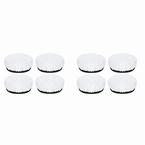 8Pcs 18cm Light Diffuser,Soft Diffuser Lamp Cover White Lamp Shade Diffuser,for Studio Strobe Reflectors,8 x Flash Diffuser Soft Box Case,White