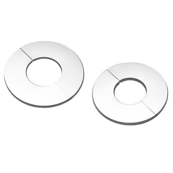 8Pcs 24mm 28mm Wall Split Flange Stainless Steel Pipe Hole Cover Plate
