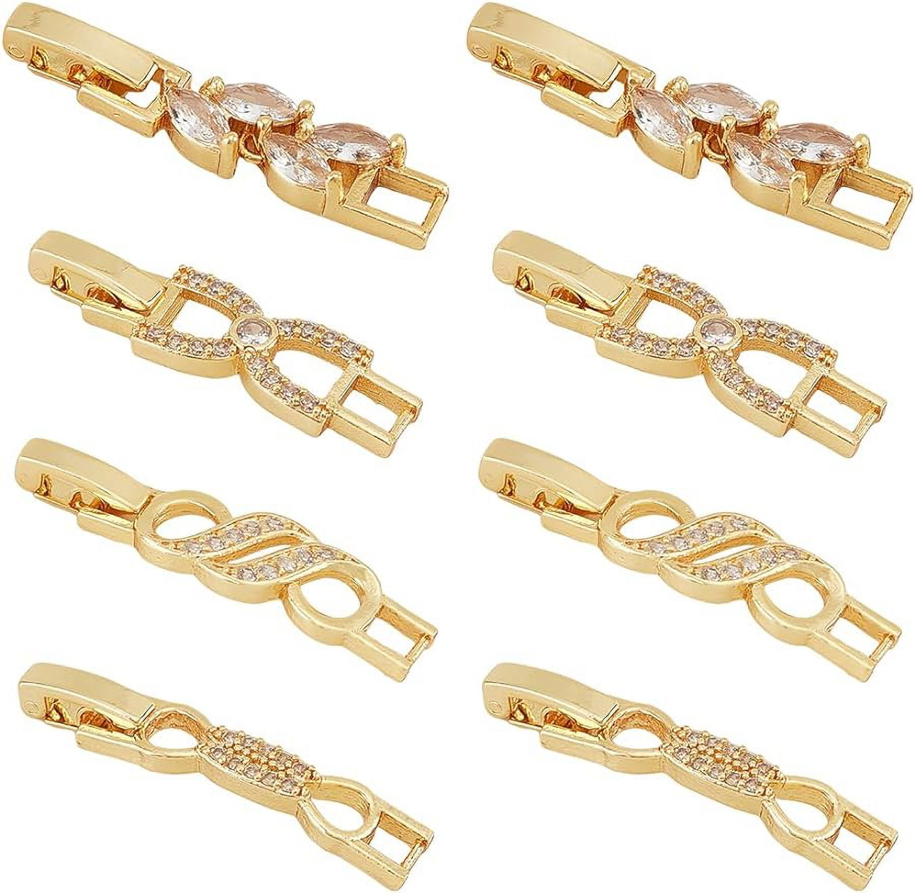 8Pcs necklace separator Layered Necklace Clasp Magnetic Jewelry Clasps for