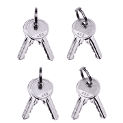 8Pcs 455 Ignition Keys 04466 7010698 Replacement for Genie JLG Skyjack Snorkel Scissor Boom Lift