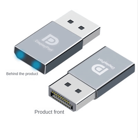 8Pcs 4K DP Displayport Dummy Plug DP Virtual Display Adapter EDID Headless Ghost Emulator Graphics Video Card Cheater