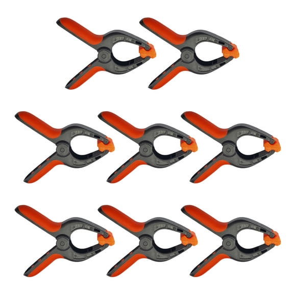 8Pcs 4inch Photo Studio Background Pipe Clamp Woodworking Spring Clamp Fixing Tool Clamping Pliers Easy to Use