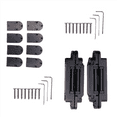 8Pcs 6 Inch Concealed Door Hinges Invisible Hinges Concealed Hinges 180