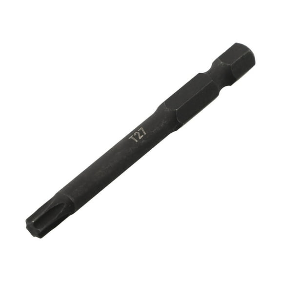 8Pcs 65Mm Magnetic Black Torx Head Torx Screwdriver Bits Drill Bits Tools T8-T40 Fangkenuo