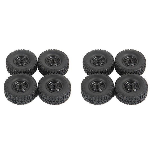 8Pcs 65mm Tire Tyres Wheel for MN D90 D99S MN-90 MN91 MN98 MN99S C14 C24 C24-1 C34 B14 B24 B36 RC Car Upgrade Parts