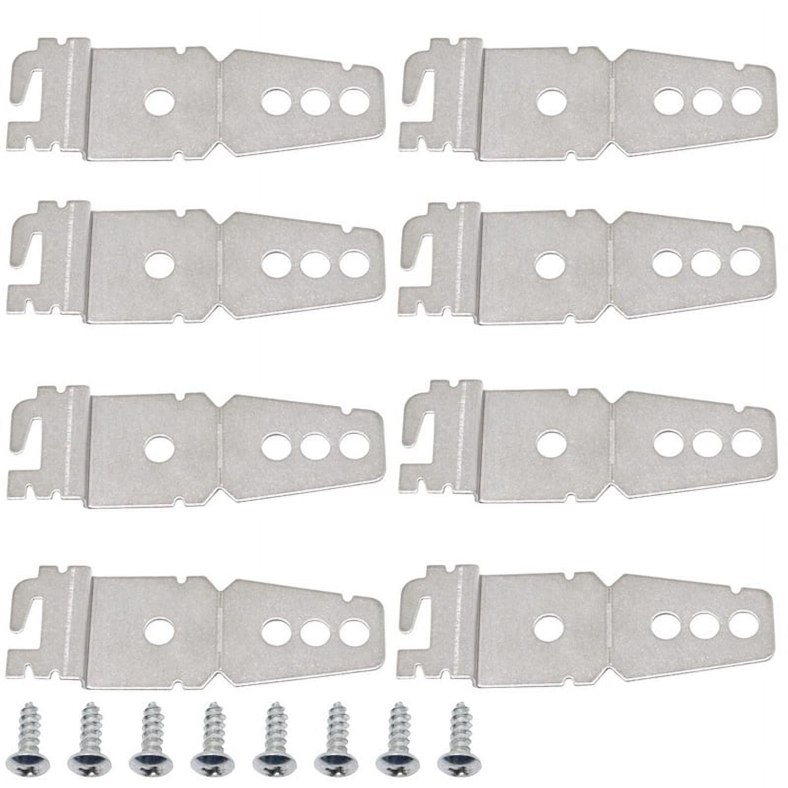 8Pcs 8269145 Undercounter Dishwasher Bracket Kit with Screws