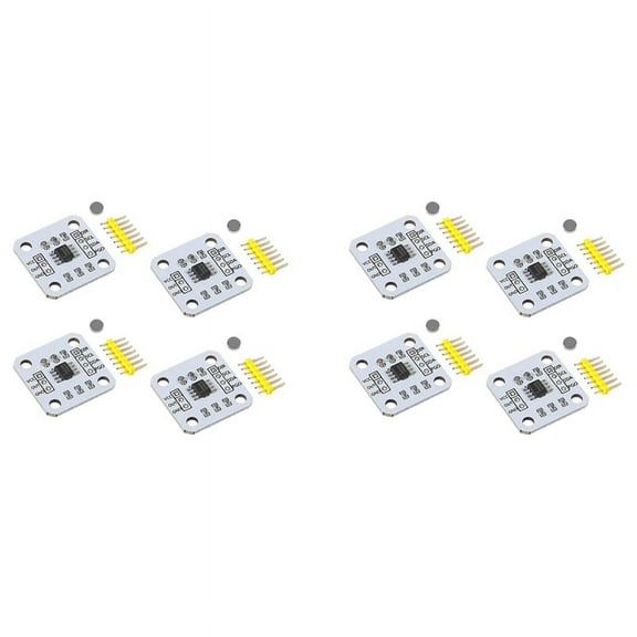 8Pcs AS5600 Magnetic Encoder Magnetic Induction Angle Measurement Sensor Module 12Bit High ,8 x AS5600 Magnetic Encoder,White