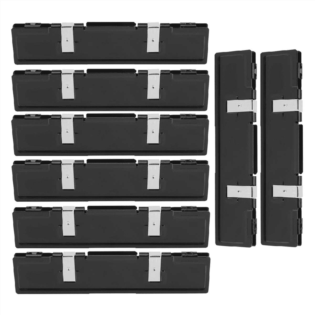 8Pcs Aluminum PC Memory Heatsink Shim Spreader Cooler Cooling for DDR ...