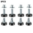 thumbnail image 1 of 8Pcs Anti-Slip Adjustable Levelers Feet Screw In Thread Furniture Feet Levelers Smile Home, 1 of 9