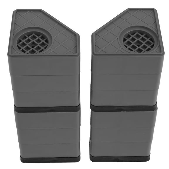 8Pcs Anti Vibration Pads for Washing Machine Rubber Anti Vibration Pedestal Reusable Anti Vibration Washing Machine Support Multipurpose Anti Vibration Mat Furniture Risers for Washer and Dryer