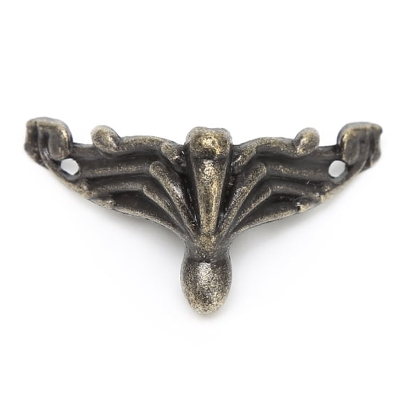8Pcs Antique Bronze Corner Bracket Brass Decorative Protectors Crafts for Furniture Hardware Corner Protector 27x36mm