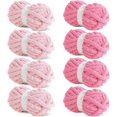 thumbnail image 1 of 8Pcs Assorted Chunky Yarn for Crocheting,Super Bulky Large Soft Fluffy Yarn,Plush Fuzzy Yarn,Thick Chenille Yarn for Hand Knitting/Arm Knitting(27yds,8 oz Each Skein), 1 of 7