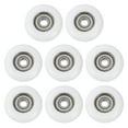 8Pcs Ball Bearing Guide 6x32x11mm Double Metal Shielded Chrome Steel