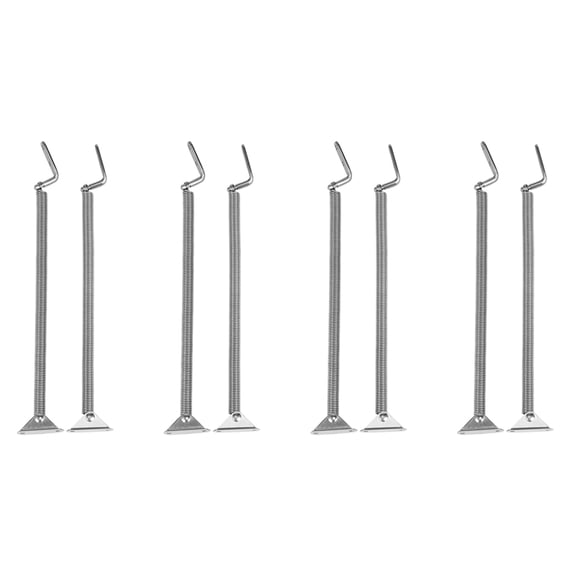 8Pcs Boat Part Stainless Steel Line Hatch Spring 8-1/4 Inch