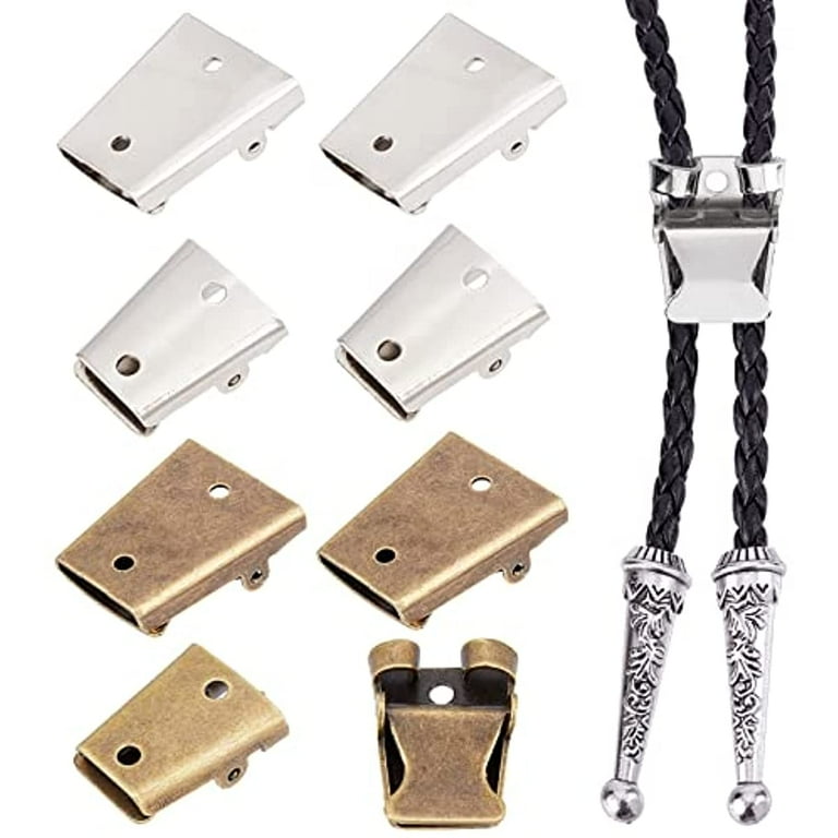 Bolo Backs & Tips: Western Bolo Ties