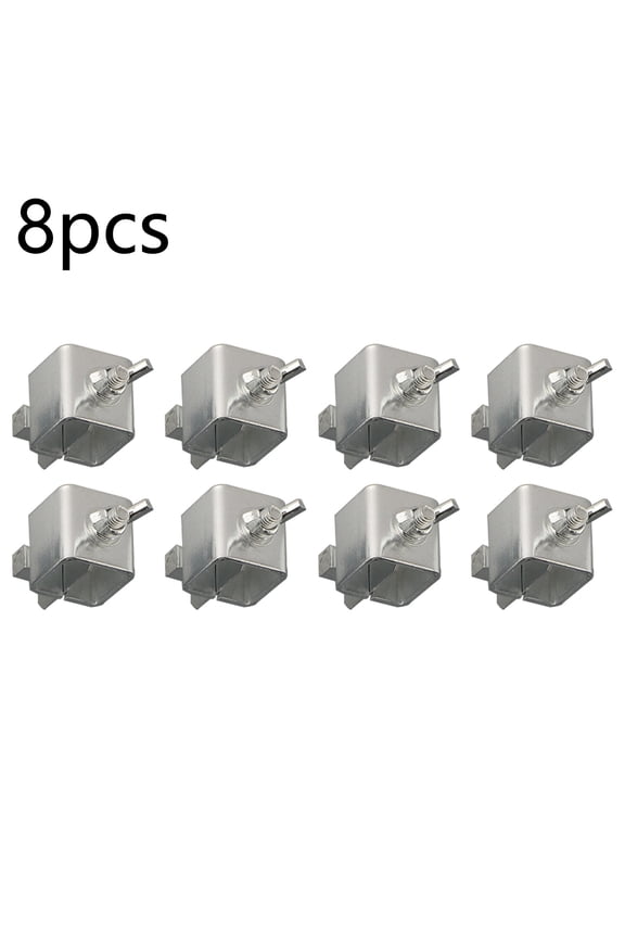 8Pcs Butt Welding Clamps Sheet Metal Locator Adjustable Positioner Clip Holder
