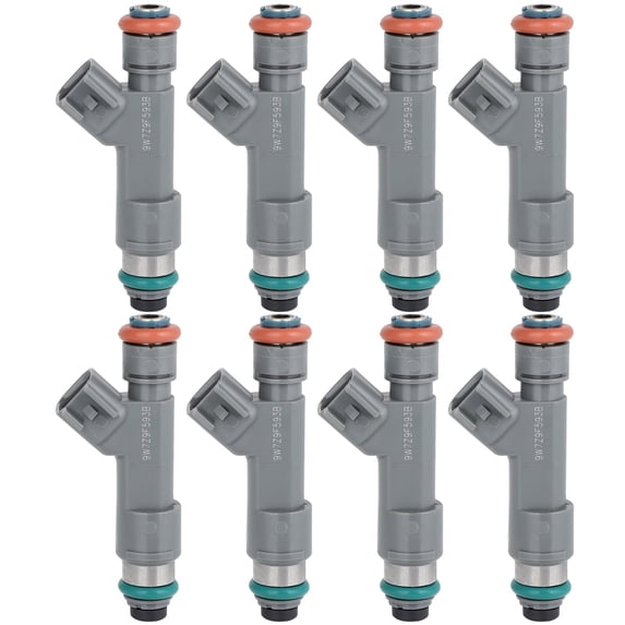 8Pcs CCIYU 8 Holes Fuel Injector Kits fit for for 2011 Ford E-150,for 2011 Ford E-250,for 2012 Ford E-150,for 2012 Ford E-250,for 2013 Ford E-150,for 2013 Ford E-250, 4G2273,9W7E-B7A
