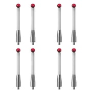 8Pcs CMM Probe Stylus 6mm Ball Tip CMM Contact Probes Ceramic Shafts Probe Testing Accessories for Renishaw A-5000-3709