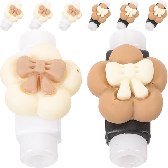 8Pcs Cable Protectors Charging Line Cable Protectors Cartoon Data Cable Saver