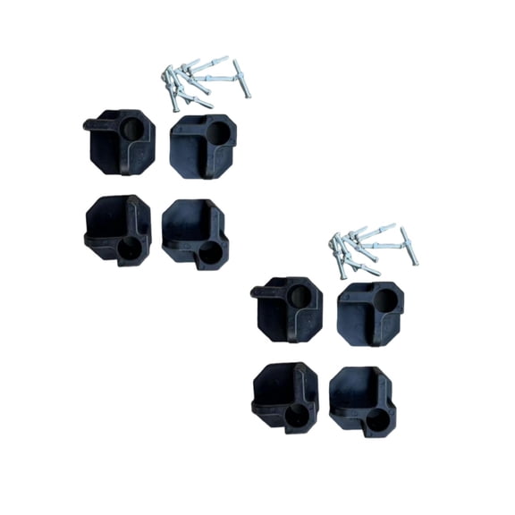 8Pcs Camping Chair Replacement Feet, Heavy Duty Repair Feet For Folding Chair Stool, Portable Camp Chair Accessories Part, Screws Included Happy 2026!