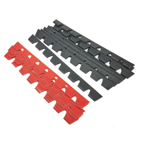 8PCS Car Bumper Guard Anti-Scratch Kit Scrape Protector Skid Plate Diy