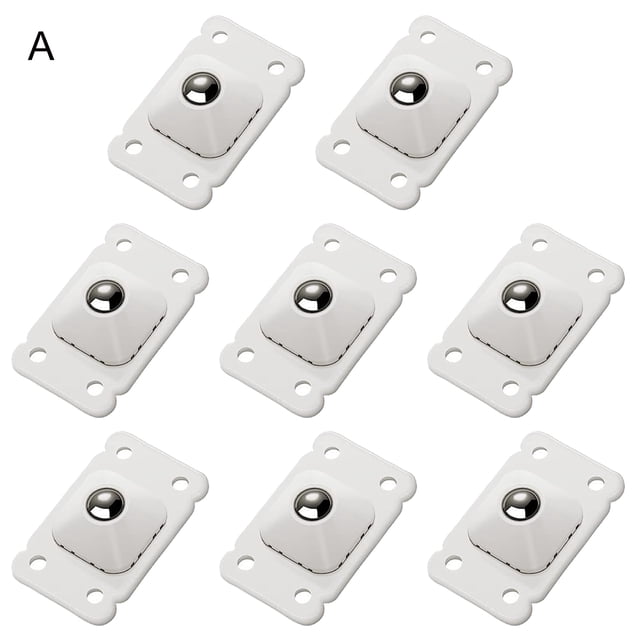 8Pcs Caster Wheel Self Adhesive 360 Degree Rotation Mini Move Wheels ...