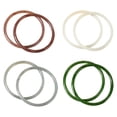 thumbnail image 1 of 8Pcs Chinese style Glass Bangles Imitation Jade Bracelet Thin Bracelets Bangles For Women/Girls, 1 of 5