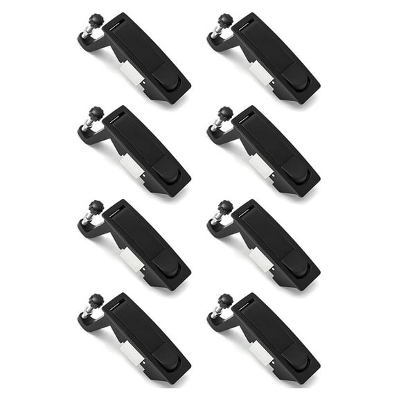 8Pcs Compression Latch Lock Zinc Alloy Flush Lever Adjustable Grip Range 0.04 Inch-0.94 ywm58