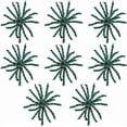 thumbnail image 1 of 8Pcs Curly Ribbon Bows Bulk Self-Adhesive Gift Bows Green Wrap Accessory, 1 of 9