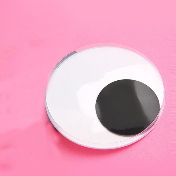 8Pcs DIY Googly Eyes Transparent Wiggle Eyes for Fun Craft Decors and Accessories