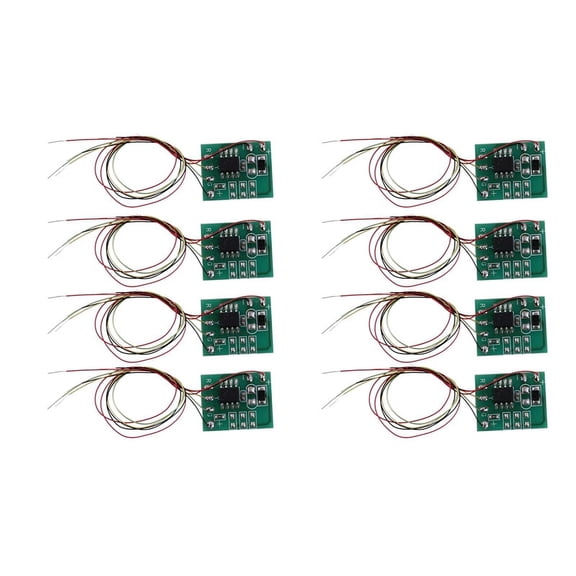 8Pcs DIY Scale Construction Sand Table Model Circuit Board Traffic Light Signal Model HO Scale Train Railway Miniature