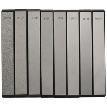 8Pcs Diamond Stone Bar Knife Sharpener Fixed Angle Sharpening Diamond Whetstone Kitchen Frinding Blade Sharpening