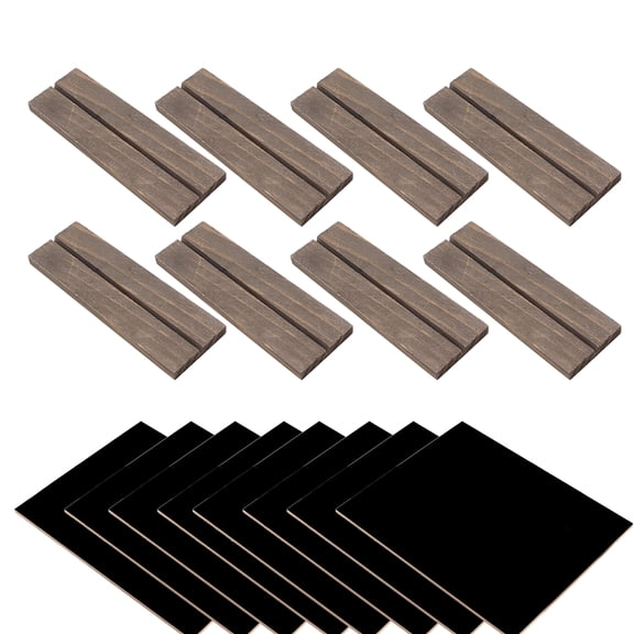 8Pcs Double Sided Chalkboard Sign Small Blackboard with Stand Tabletop Message Board for School Wedding Birthday