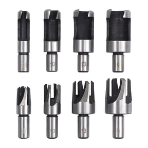 8Pcs Drill Bits Woodworking Plug Cutter Set Precision Efficiency for Flawless Craftsmanship
