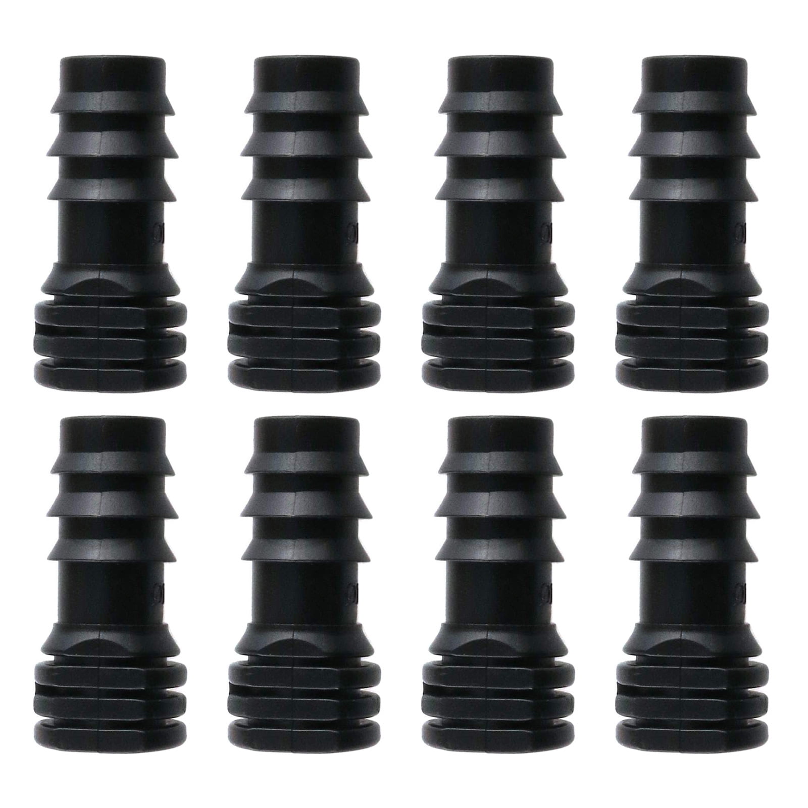 8Pcs Drip Irrigation Barbed Coupling Fittings Kits Drip Line Couplings ...