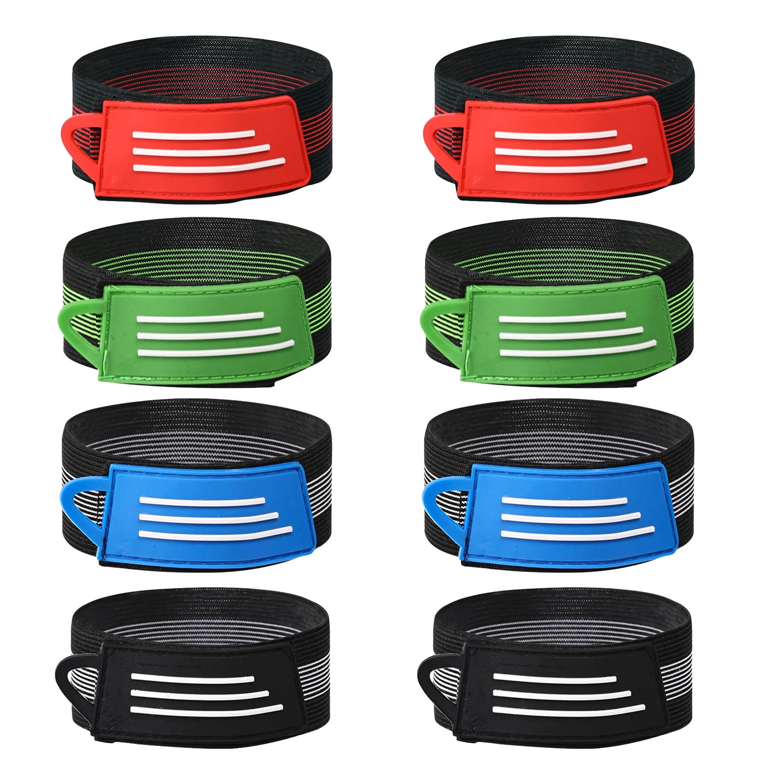8Pcs Elastic Bike Ankle Leg Riding Puttee Cycling Safety Bind Pant ...