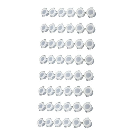 8Pcs Empty Paint Strips with Leakproof Lid Small Paint Cup Small Paint Storage Containers for Student School Art Project