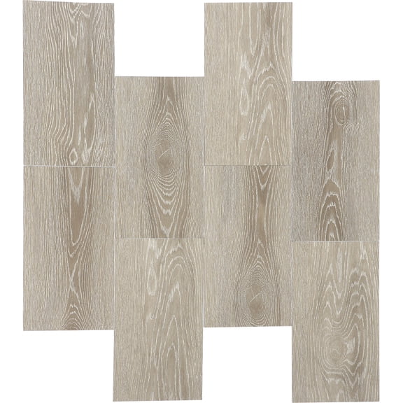FELTECHELECTR Multi-Pack Floor Stickers 8 Pieces, 11.8x5.9x0.08 Inch Non-