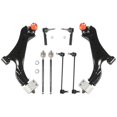 thumbnail image 1 of 8Pcs Front Lower Control Arms Assembly Fit for 10-2017 Chevy Equinox GMC Terrain, 1 of 9