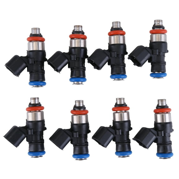 8Pcs Fuel Injectors for Chevrolet Camaro SS LS3, SS LS7 2010-2015, Z/28 LS7 2014, Corvette LS3 2008-2013, Z06 LS7 2006-2013, 427 Convertible LS7 2013, for Pontiac G8 GXP LS3 2009, Replace 0280158051