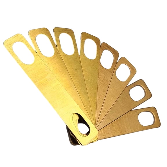 8Pcs Guitar Neck Washers Connection Neck Plate Electric Guitar Reinforced Plate Bolts on Neck Repair Luthier Tool