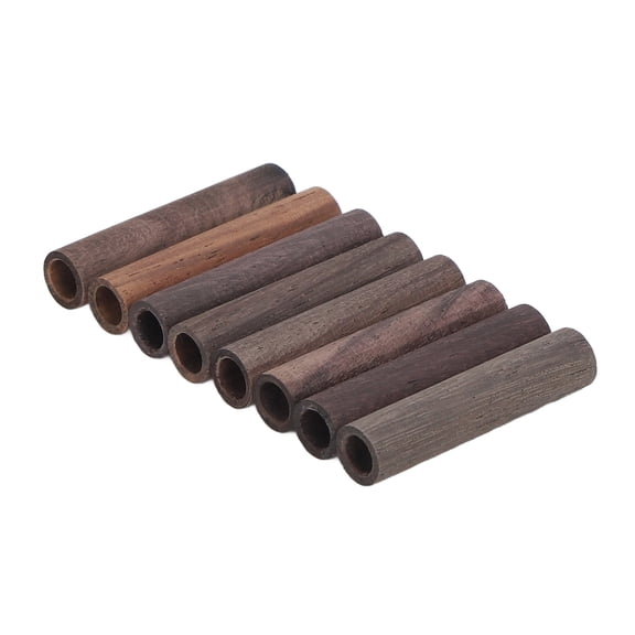 8Pcs Guitar Truss Rod Tube Rosewood Environmentally Friendly Robust Truss Rod Tube Replacement
