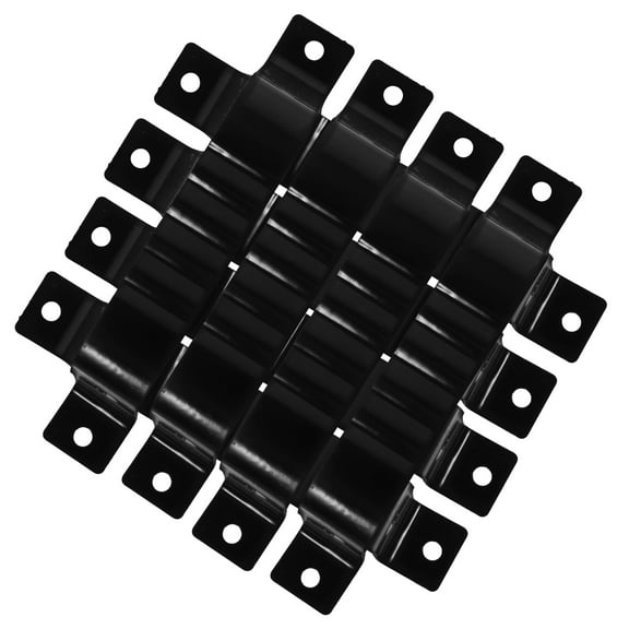 8Pcs Gutter Bracket Strap Gutter Drainage Connector Aluminum Alloy Downspout Extension