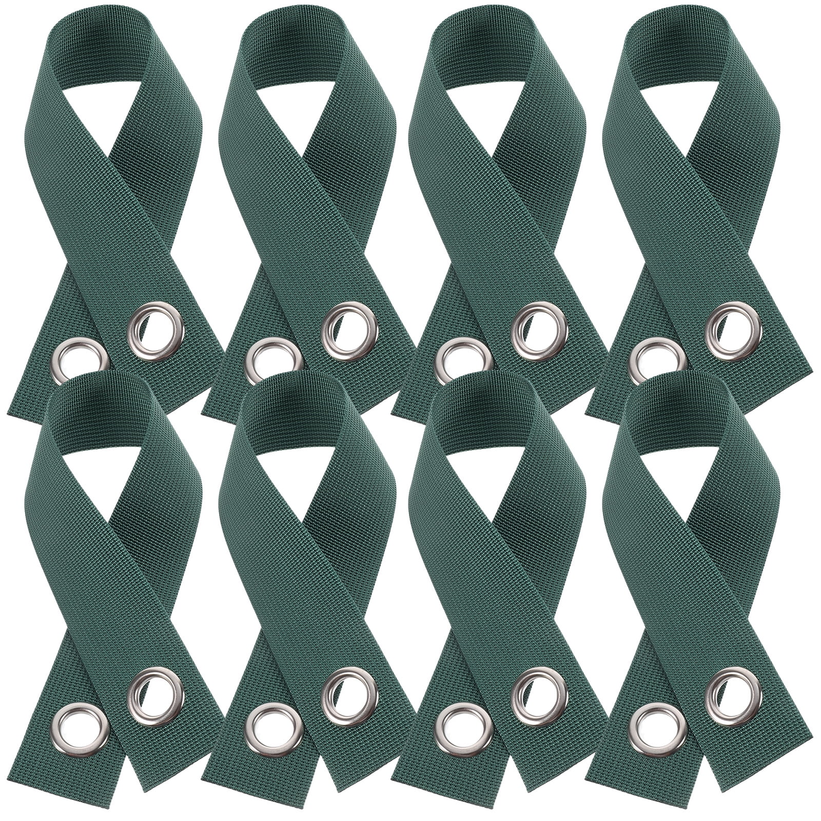 8Pcs Guying Tree Supports Tree Repairing Straps with Grommets Tree